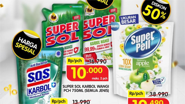Promo hemat Superindo 10.10. (superindo)